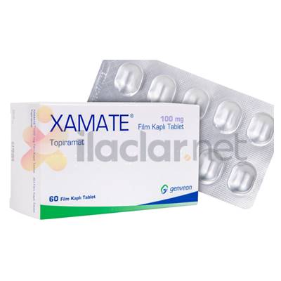 XAMATE 100 MG 60 FILM KAPLI TABLET