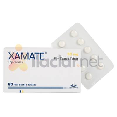 XAMATE 50 MG 60 FILM KAPLI TABLET