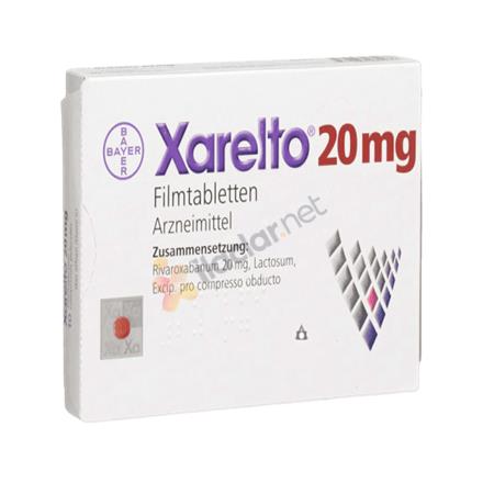 XARELTO 20 mg 28 film kaplı tablet
