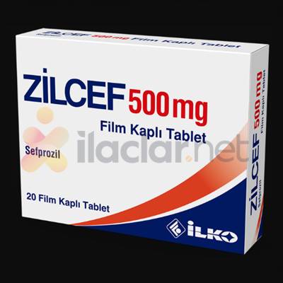 ZILCEF 500 MG 20 FILM KAPLI TABLET