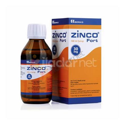 ZINCO 30 mg FORT şurup